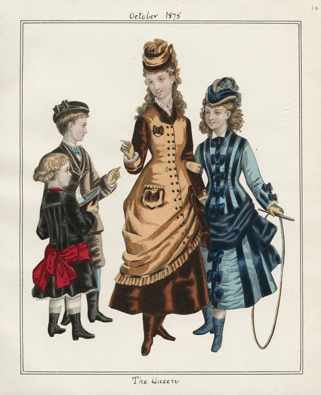 Rich Victorian Childrens Clothes31